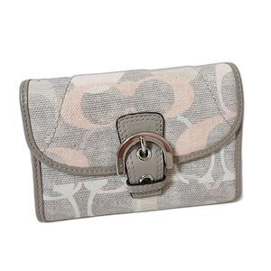 Coach Signature Buckle Wallet